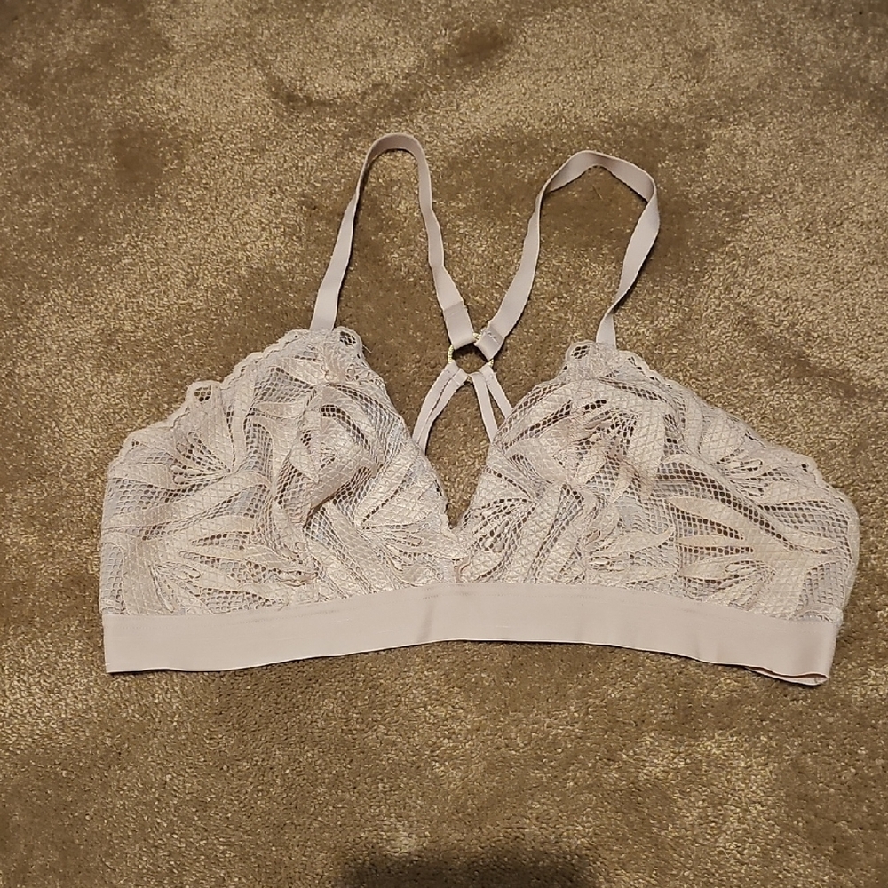 Aerie Lace Bralette - Cream